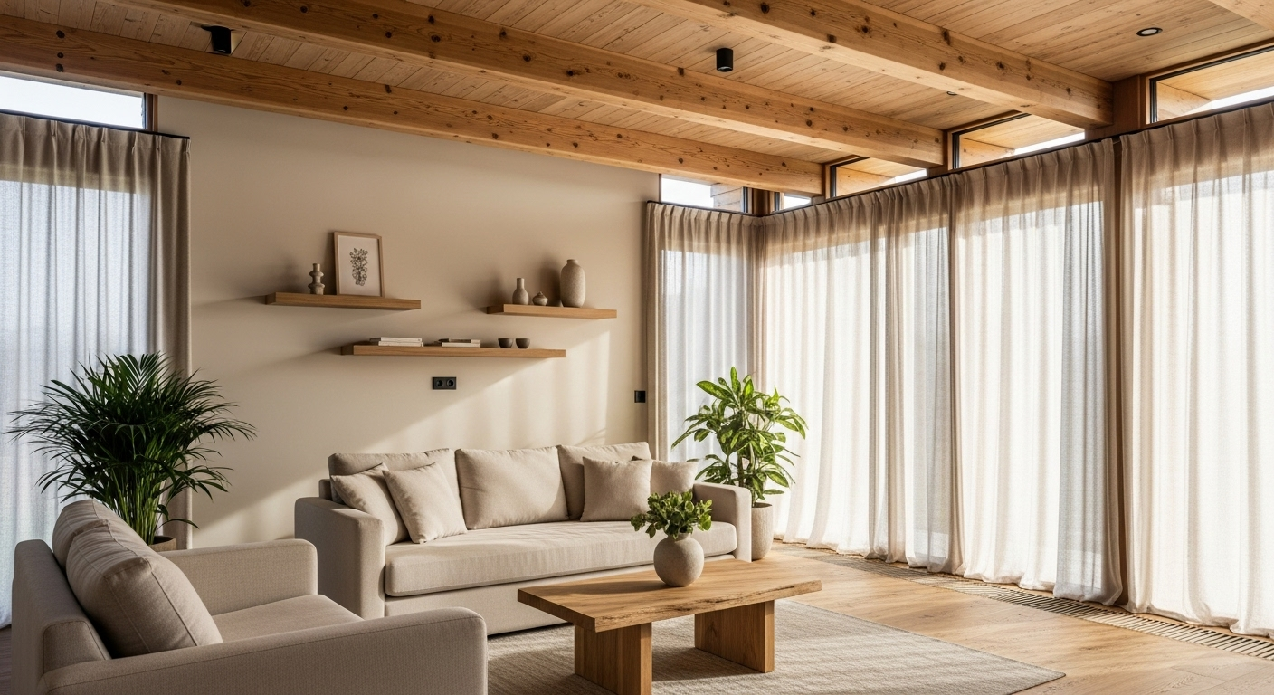 Modern healthy home interior
